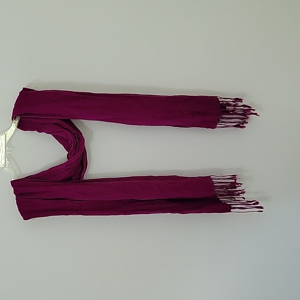 Fashion Wine Pashmina Scarf